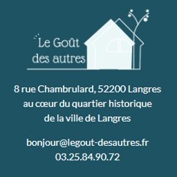Merci à l'association Le Goût des Autres pour son accueil chaleureux