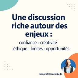 Échanges entre participants autour de l'IA au quotidien – Atelier Langres 2026