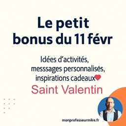 L'IA au quotidien : des suggestions personnalisées pour la Saint-Valentin